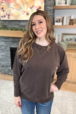 Karli Mineral Wash Pullover