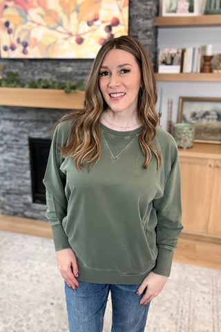 Karli Mineral Wash Pullover