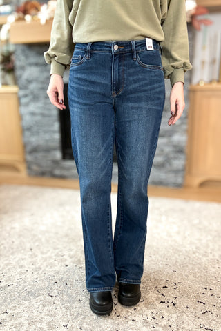 Keelie Mid Rise Cowgirl Seam Bootcut Judy Blue Jeans
