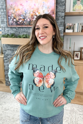 Made New Butterfly Pullover Sweatshirt (MADE TO ORDER)