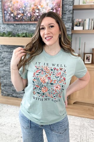It Is Well With My Soul Graphic Tee (MADE TO ORDER)
