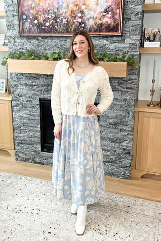 Lanie Tropical Maxi Dress