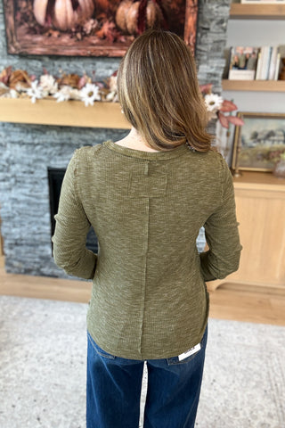 Reese Marled Knit Top