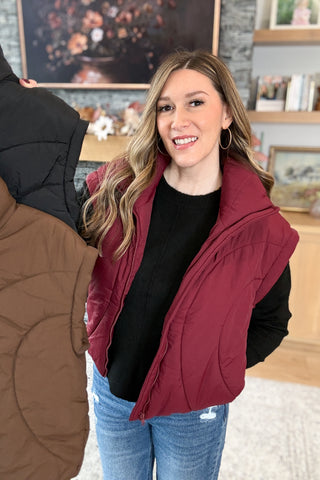 Effie Quilted Puffer Vest