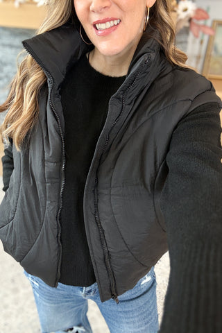 Effie Quilted Puffer Vest