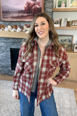 Claudette Hoodie Shacket