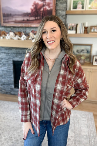 Claudette Hoodie Shacket