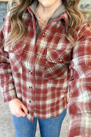 Claudette Hoodie Shacket