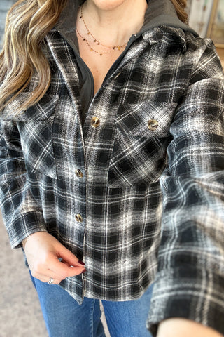 Claudette Hoodie Shacket