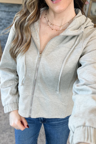 Colette Zip Up Hoodie Jacket