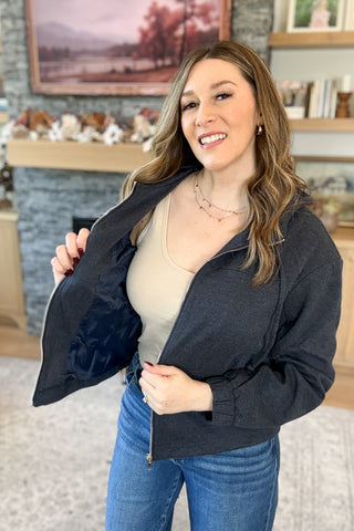 Colette Zip Up Hoodie Jacket