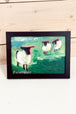 Twin Lambs in the Valley 5x7