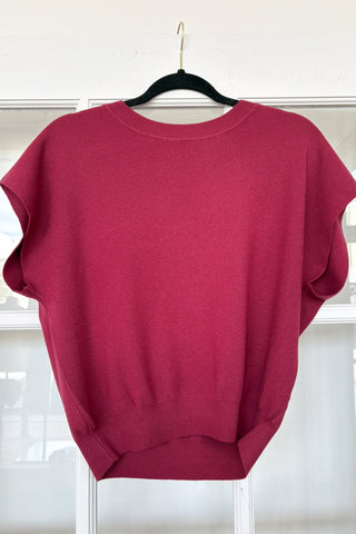 Gabriella Short Sleeve Sweater Top