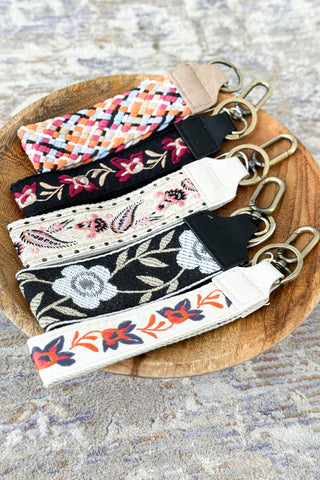 Guitar Strap Wristlet Keychain by Joy Susan