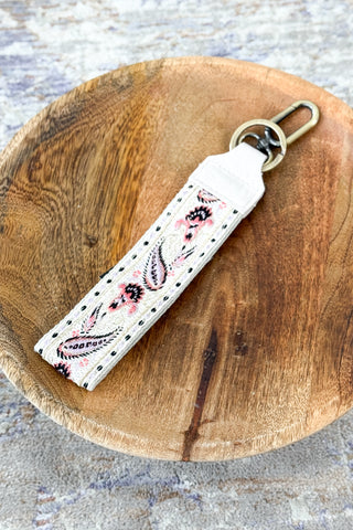 Guitar Strap Wristlet Keychain by Joy Susan