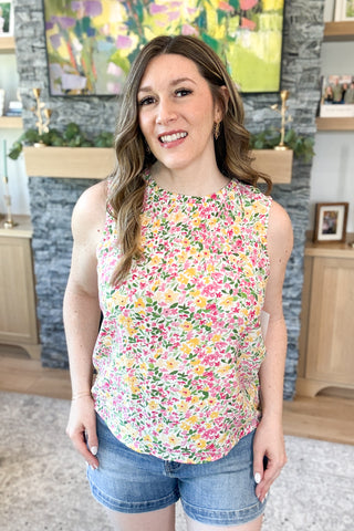 Cally Floral Sleeveless Top