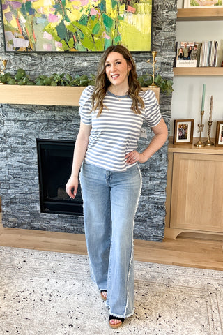 Azaleah Striped Top