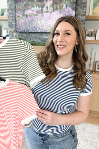 Zora Summer Striped Top