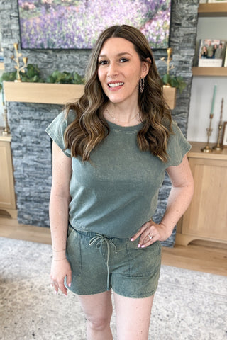 On the Move Mineral Washed Top