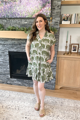 Sylviah Swing Hem Mini Dress