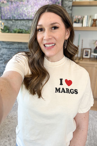 I Love Margs Graphic Tee - Pocket Logo