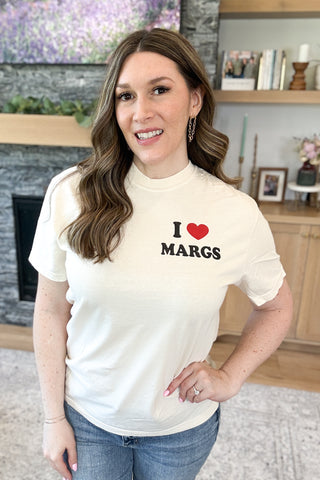 I Love Margs Graphic Tee - Pocket Logo