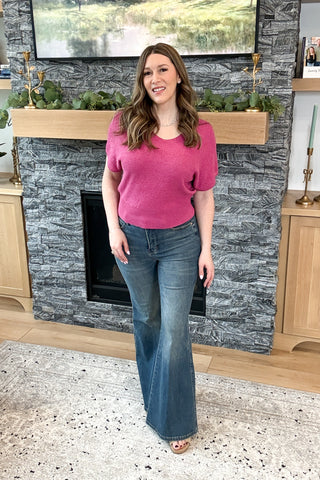 Savanah High Rise Tummy Control Flare Judy Blue Jeans