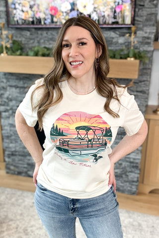 Sunset Party in Slow Motion Graphic Tee
