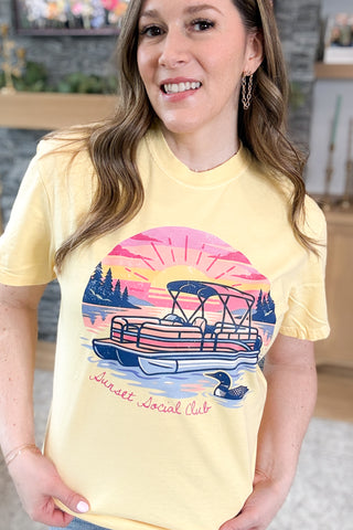 Sunset Social Club Graphic Tee