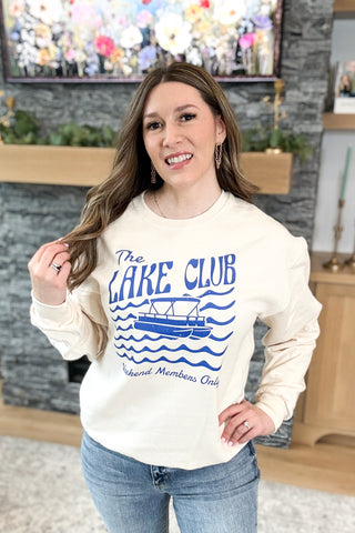The Lake Club Pullover Sweatshirt
