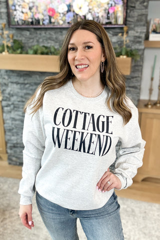 Cottage Weekend Pullover Sweatshirt