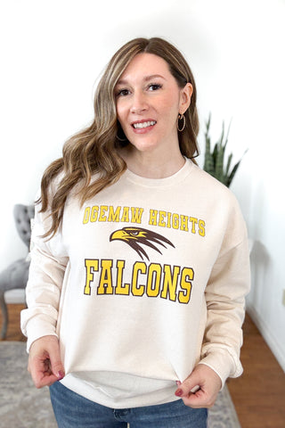 OHHS Falcon Head Pullover Sweatshirt (MADE TO ORDER)