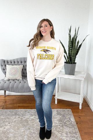 OHHS Falcon Head Pullover Sweatshirt (MADE TO ORDER)