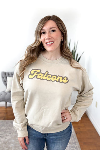 Falcons Glitter Pullover Sweatshirt (MADE TO ORDER)