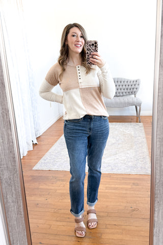 Jaimes Mid Rise Boyfriend Fit Judy Blue Jeans