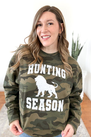Hunting Season Camo Sweatshirt