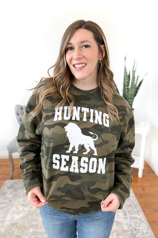 Hunting Season Camo Sweatshirt
