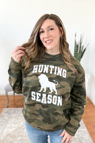 Hunting Season Camo Sweatshirt