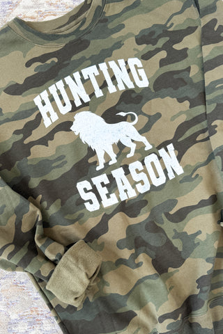 Hunting Season Camo Sweatshirt