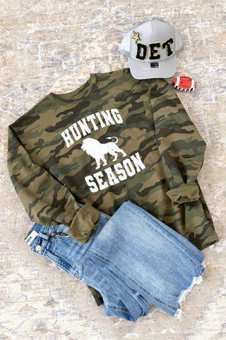 Hunting Season Camo Sweatshirt