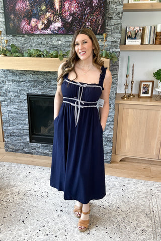 Roza Sleeveless Midi Dress