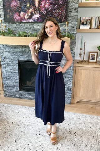 Roza Sleeveless Midi Dress