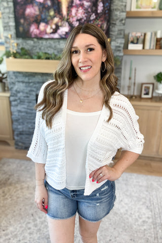 Cecilia Open Knit Cardigan