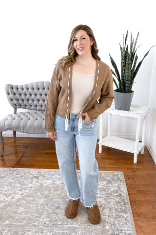Daphney Tie Detail Cardigan