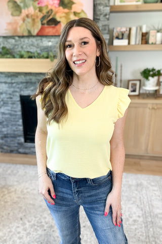 Rosia Ruffle Sleeveless Top