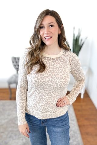 Maisie Reversible Animal Print Top