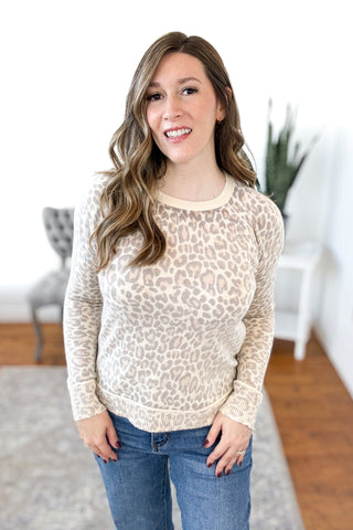 Maisie Reversible Animal Print Top