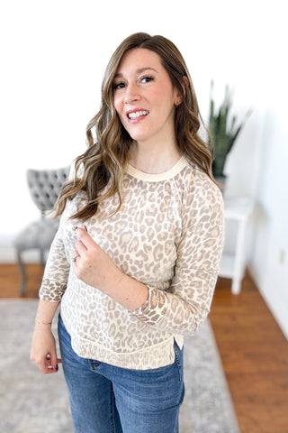 Maisie Reversible Animal Print Top