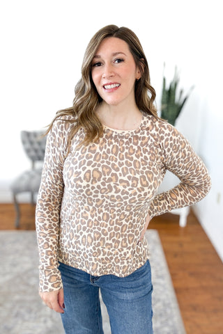 Maisie Reversible Animal Print Top