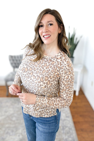 Maisie Reversible Animal Print Top